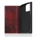 SLG Design puzdro D7 Italian Wax Leather pre iPhone 14 Pro - Brown SD-D7W-DC-IP14P-BR