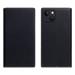 SLG Design puzdro D8 Magsafe Full Grain Leather pre iPhone 15 - Black Blue SD-D8G-DC-IP15-BB