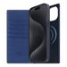 SLG Design puzdro D8 Magsafe Full Grain Leather pre iPhone 15 Plus - Navy Blue SD-D8G-DC-IP15S-NB
