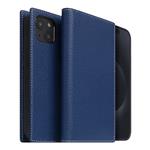 SLG Design puzdro D8 Magsafe Full Grain Leather pre iPhone 15 Plus - Navy Blue SD-D8G-DC-IP15S-NB