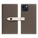 SLG Design puzdro D8 Magsafe Hybrid Full Grain Leather pre iPhone 15 - Etoff Cream SD-D8EG-DC-IP15-EC