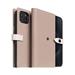 SLG Design puzdro D8 Magsafe Hybrid Full Grain Leather pre iPhone 15 - Light Cream SD-D8EG-DC-IP15-LC