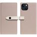 SLG Design puzdro D8 Magsafe Hybrid Full Grain Leather pre iPhone 15 Plus - Light Cream SD-D8EG-DC-IP15S-LC