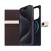 SLG Design puzdro D8 Magsafe Hybrid Full Grain Leather pre iPhone 15 Pro - Brown Cream SD-D8EG-DC-IP15P-BC