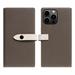 SLG Design puzdro D8 Magsafe Hybrid Full Grain Leather pre iPhone 15 Pro - Etoff Cream SD-D8EG-DC-IP15P-EC