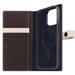 SLG Design puzdro D8 Magsafe Hybrid Full Grain Leather pre iPhone 15 Pro Max - Brown Cream SD-D8EG-DC-IP15PM-BC