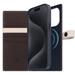 SLG Design puzdro D8 Magsafe Hybrid Full Grain Leather pre iPhone 15 Pro Max - Brown Cream SD-D8EG-DC-IP15PM-BC
