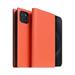 SLG Design puzdro D8 Neon Full Grain Leather Diary pre iPhone 15 - Coral SD-D8N-DC-IP15-CR