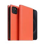 SLG Design puzdro D8 Neon Full Grain Leather Diary pre iPhone 15 - Coral SD-D8N-DC-IP15-CR