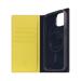 SLG Design puzdro D8 Neon Full Grain Leather Diary pre iPhone 15 - Lemon SD-D8N-DC-IP15-LM
