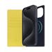 SLG Design puzdro D8 Neon Full Grain Leather Diary pre iPhone 15 - Lemon SD-D8N-DC-IP15-LM