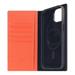 SLG Design puzdro D8 Neon Full Grain Leather Diary pre iPhone 15 Plus - Coral SD-D8N-DC-IP15S-CR