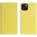 SLG Design puzdro D8 Neon Full Grain Leather Diary pre iPhone 15 Plus - Lemon SD-D8N-DC-IP15S-LM