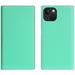 SLG Design puzdro D8 Neon Full Grain Leather Diary pre iPhone 15 Plus - Teal SD-D8N-DC-IP15S-TL