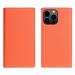 SLG Design puzdro D8 Neon Full Grain Leather Diary pre iPhone 15 Pro - Coral SD-D8N-DC-IP15P-CR