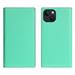 SLG Design puzdro D8 Neon Full Grain Leather Diary pre iPhone 15 - Teal SD-D8N-DC-IP15-TL