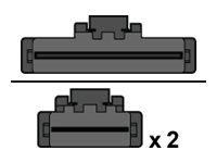 Slimline x8 STR to 2x Slimlinex4 STR CBL-SAST-1264F-100