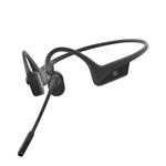 Slúchadlá Aftershokz OpenComm před uši s mikrofonem, Bluetooth, šedá ASC100SG