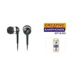 Sluchátka CREATIVE EP-630 extra HiFi špunty black 51MZ0085AA020