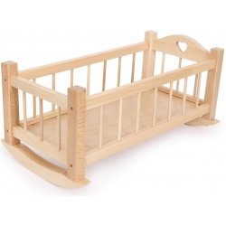 Small foot KOLÉBKA PŘÍRODNÍ PRO PANENKY 4020972011589