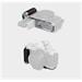 SmallRig 5706 L-Shaped Mount Plate with Silicone Handle for Nikon Z f Silver