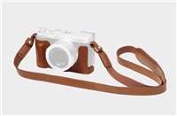 SmallRig 6275 Leather Half Case Kit for Panasonic LUMIX L10 Brown