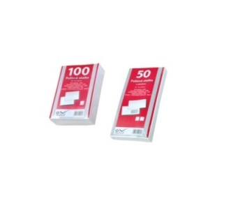 SmartLine obálka DL (110 x 220mm) samolepící okno vpravo 100ks K-DL/80FRSX/P/100