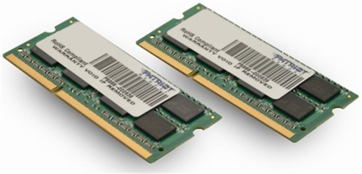 SO-DIMM 16GB DDR3-1600MHz PATRIOT, 2x8GB pro Apple PSA316G1600SK