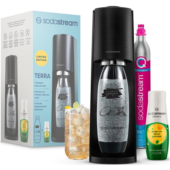 SodaStream TERRA Black Ginger Ale Mpack 7290119791538
