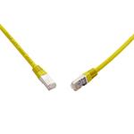 SOLARIX 10G patch kabel CAT6A SFTP LSOH 1m,žlutý 28840109