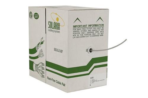 Solarix - Kabel horizontální - 305 m - UTP - CAT 5e - šedá SXKD-5E-UTP-PVC 27655141