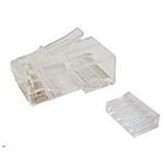 Solarix Konektor RJ45 CAT6 UTP 8p8c nestíněný skládaný na licnu / 100 ks KRJ45/6 11238903