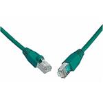 SOLARIX patch kabel CAT5E SFTP PVC 5m zelený snag-proof C5E-315GR-5MB