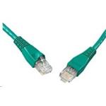 Solarix Patch kábel CAT5E UTP PVC 7m zelený odolný proti zachytávaniu C5E-114GR-7MB 28351709