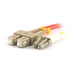 Solarix pigtail 50/125 LCpc/SCpc MM OM2 1m duplex SXPC-LC/SC-PC-OM2-1M-D 70232115