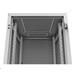 Solarix Rozvaděč LC-50 33U, 600x600 RAL 7035, skleněné dveře 86005014
