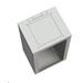 Solarix Rozvaděč nástěnný SENSA 18U 500mm, dveře plech, RAL 7035, SENSA-18U-65-21-G 83000188