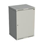 Solarix Rozvaděč nástěnný SENSA 18U 500mm, dveře plech, RAL 7035, SENSA-18U-65-21-G 83000188