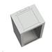 Solarix Rozvaděč nástěnný SENSA 6U 500mm, dveře plech, RAL 7035, SENSA-6U-65-21-G 83000180