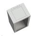 Solarix Rozvaděč nástěnný SENSA 9U 500mm, dveře plech, RAL 7035, SENSA-9U-65-21-G 83000182