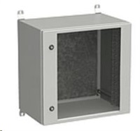 Solarix rozvaděč nástěnný venkovní LC-20 12U 600x600mm, dveře sklo, LC-20-12U-66-11-G 86900162