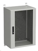Solarix rozvaděč nástěnný venkovní LC-20 18U 600x300mm, dveře sklo, LC-20-18U-63-12-G 86900134