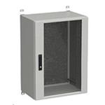 Solarix rozvaděč nástěnný venkovní LC-20 18U 600x300mm, dveře sklo, LC-20-18U-63-12-G 86900134