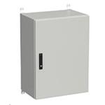 Solarix rozvaděč nástěnný venkovní LC-20 18U 600x400mm, dveře plech, LC-20-18U-64-22-G 86900244