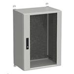 Solarix rozvaděč nástěnný venkovní LC-20 18U 600x600mm, dveře sklo, LC-20-18U-66-12-G 86900164