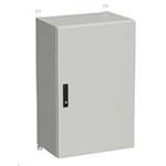 Solarix rozvaděč nástěnný venkovní LC-20 21U 600x600mm, dveře plech, LC-20-21U-66-22-G 86900265