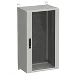Solarix rozvaděč nástěnný venkovní LC-20 24U 600x600mm, dveře sklo, LC-20-24U-66-12-G 86900166