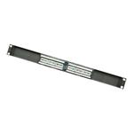Solarix SX12-5E-UTP-BK - Propojovací panel - CAT 5e - UTP - RJ-45 X 12 - černá - 1U 24000120