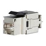 Solarix SXKJ-10G-STP-BK-NA - Konektor Keystone - RJ-45 (F) - STP - CAT 6a - černá 25286903