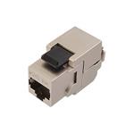 Solarix SXKJ-5E-STP-BK-SA - Modul - CAT 5e - STP - RJ-45 - stříbrná